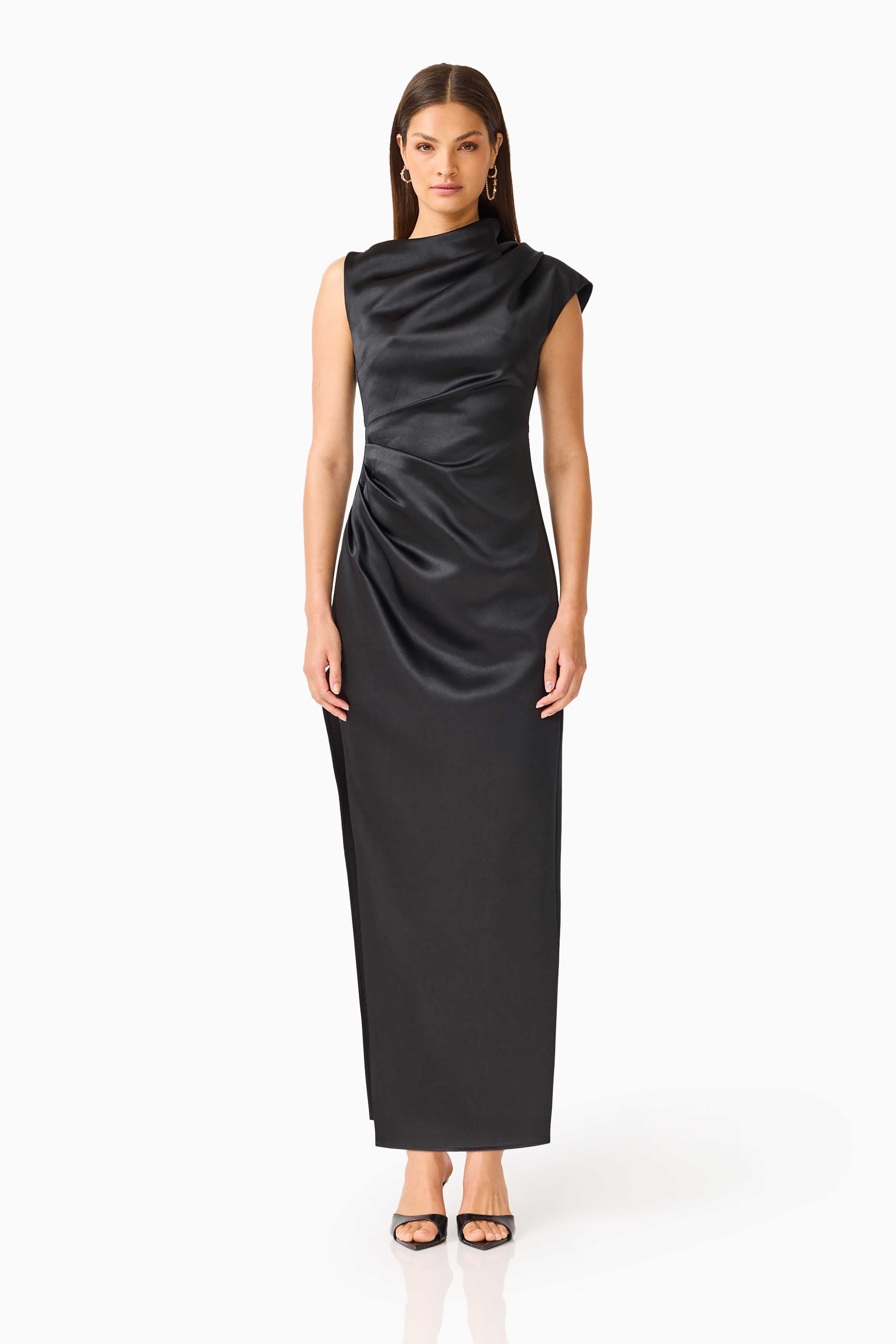 Black Bridesmaids Dresses  Elliatt