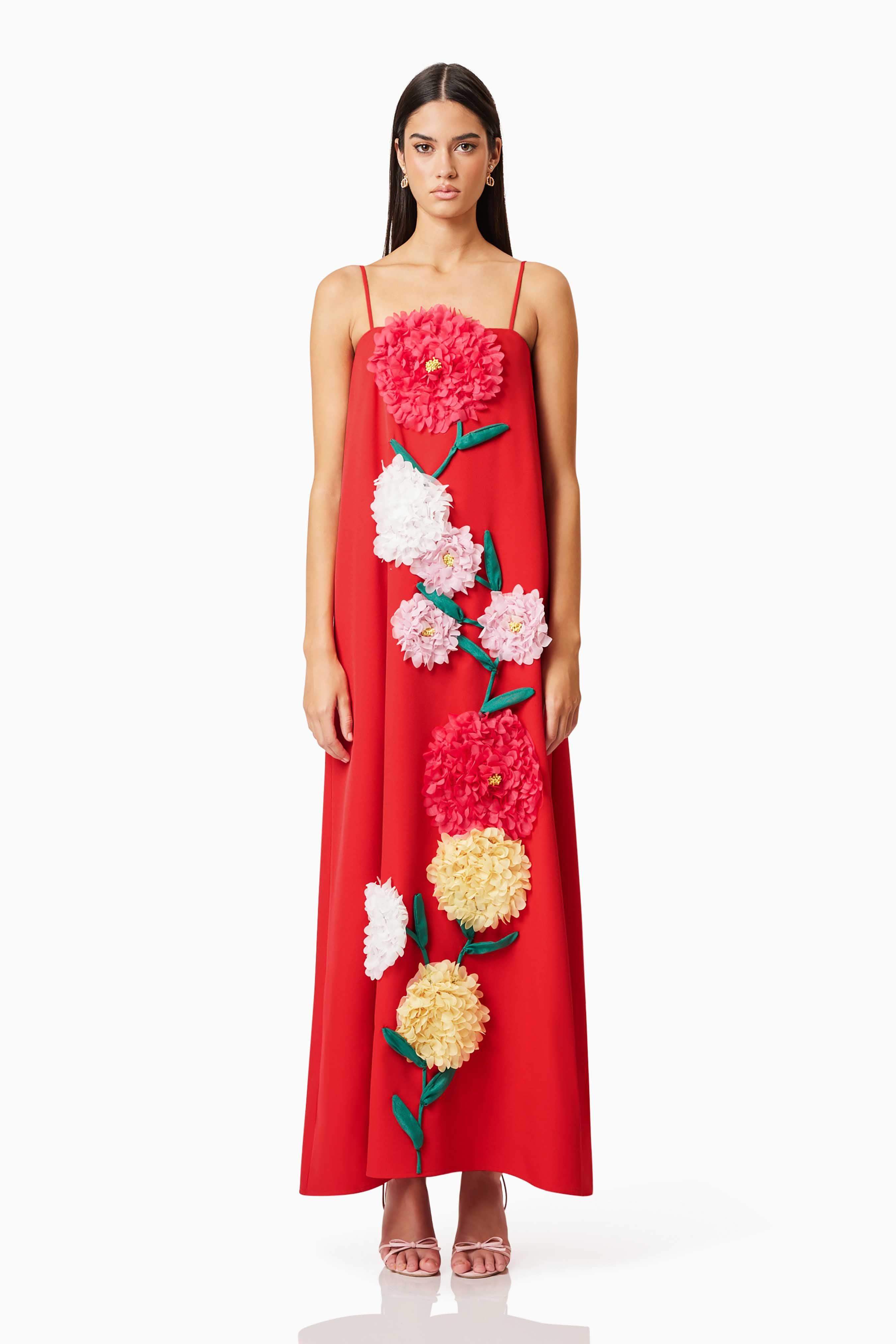Buttercup Party Dress - Red main image 0