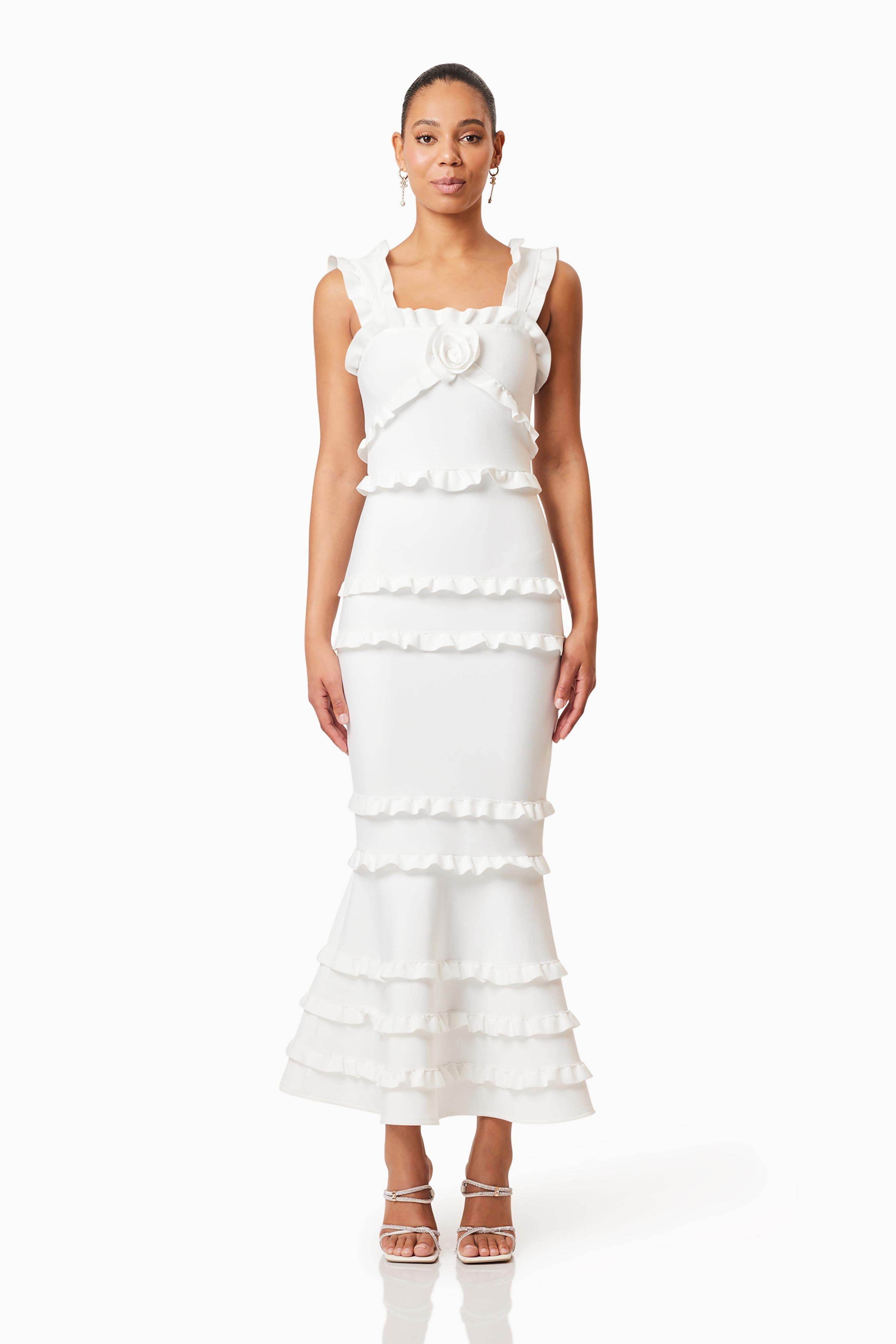 <p>Kimberly Embroidered Maxi Dress</p>