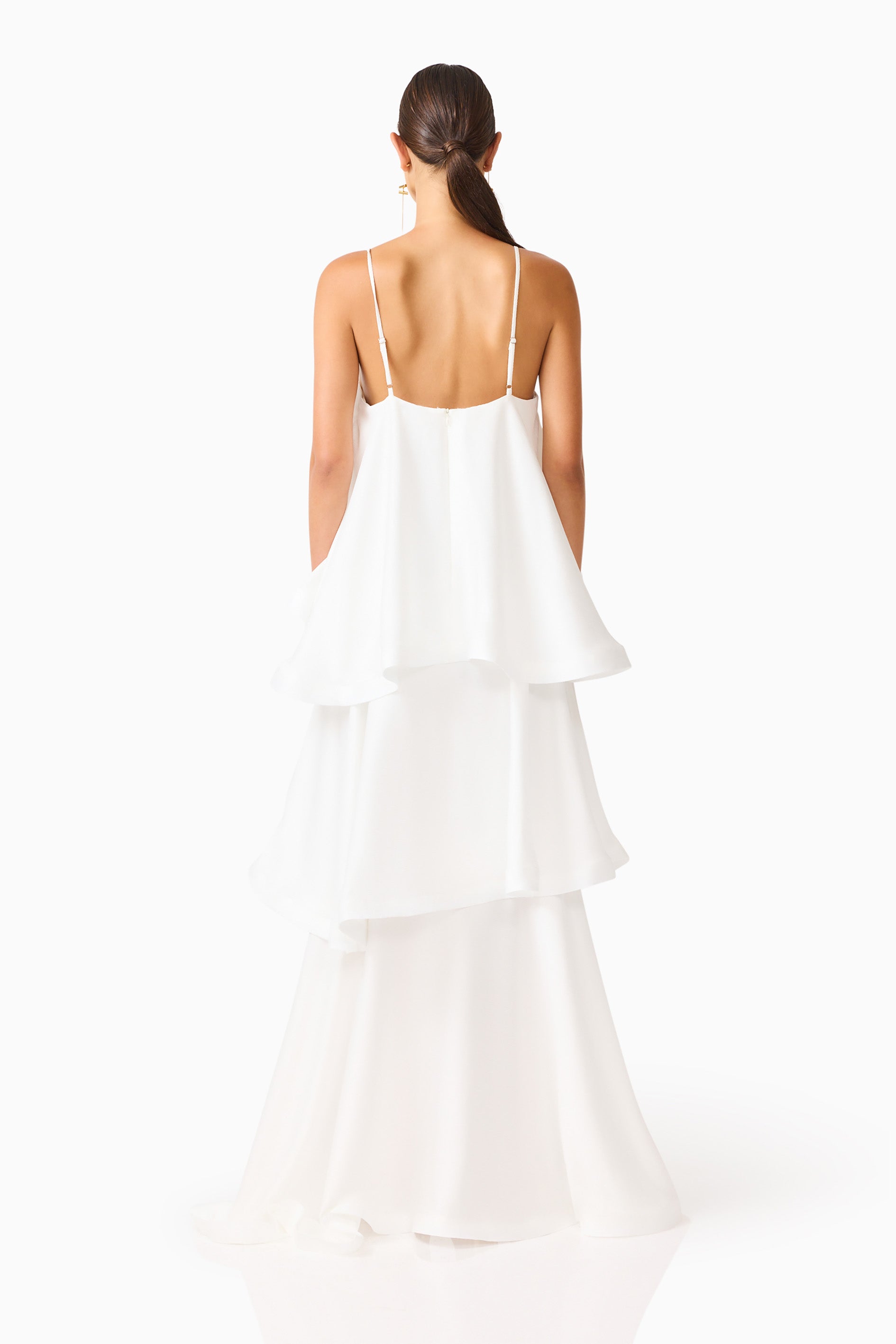 ELLIATT TILLY TIERED MAXI DRESS IN PINK SIZE 8, 10, 12
