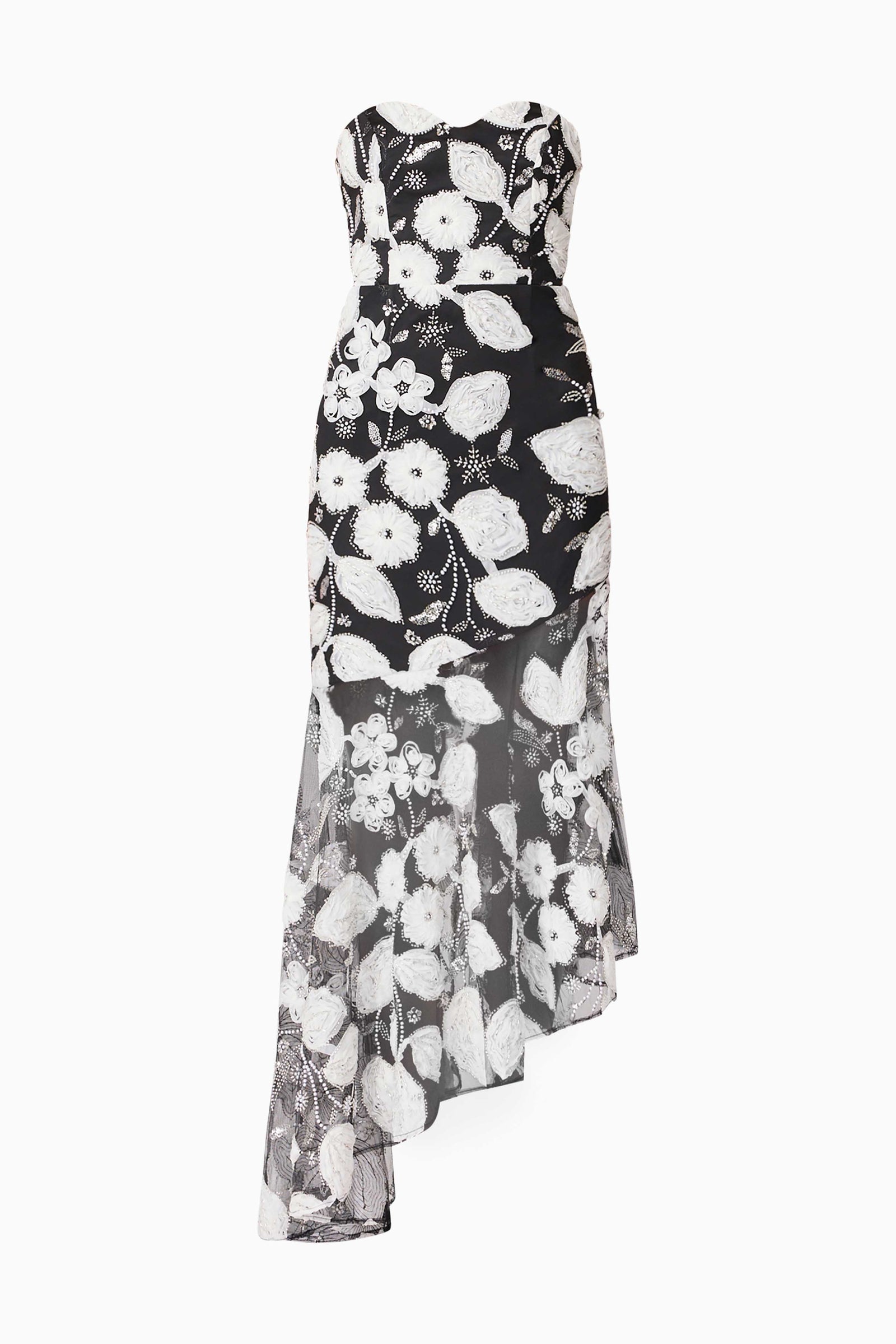 black feather cocktail dress Sparkly Sequined Strapless Feathered Mini Cocktail Prom Dress main image 0