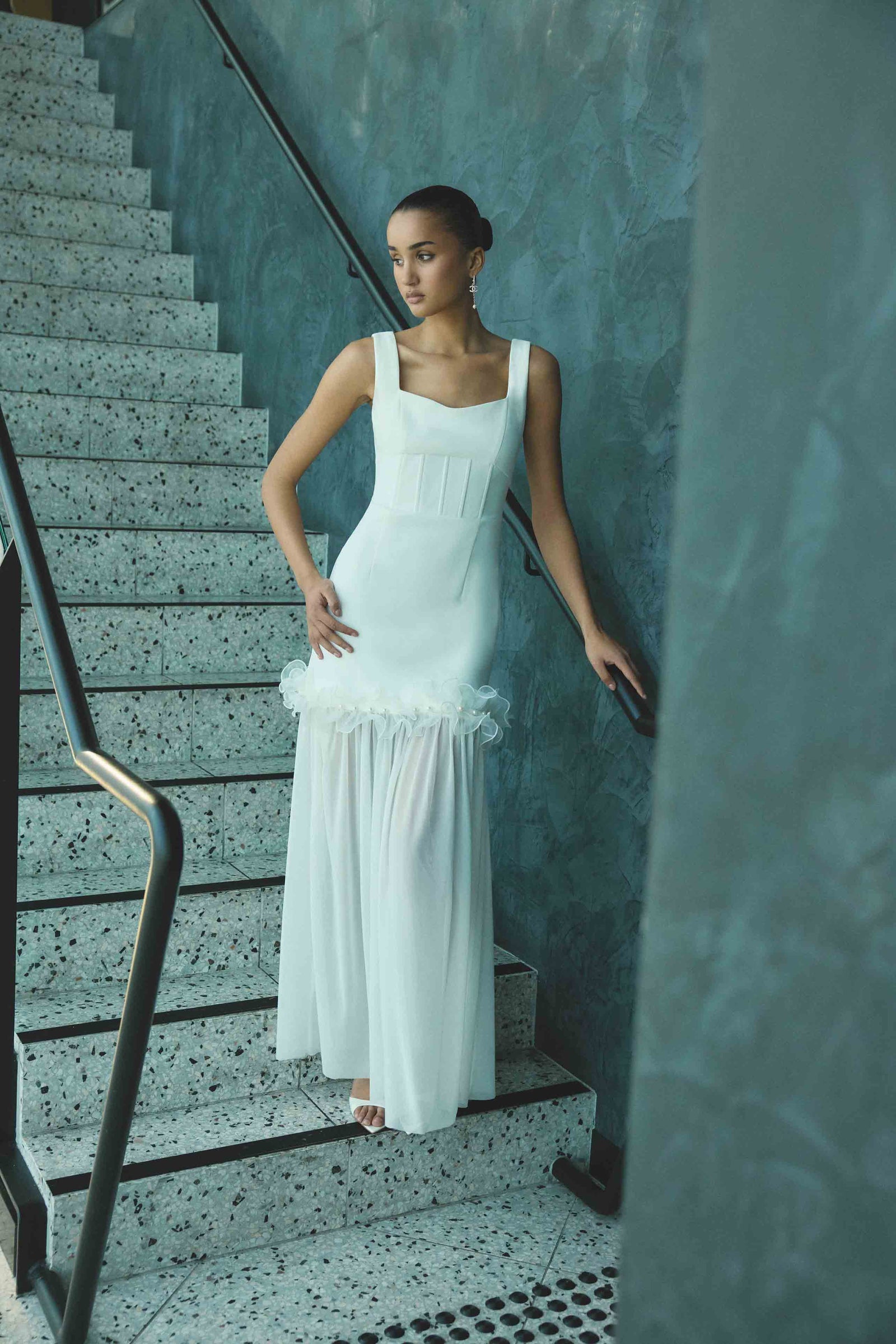 Sia Gown in White | Sweetheart Detachable Skirt Elliatt Sia Gown in White | Sweetheart Detachable Skirt Elliatt