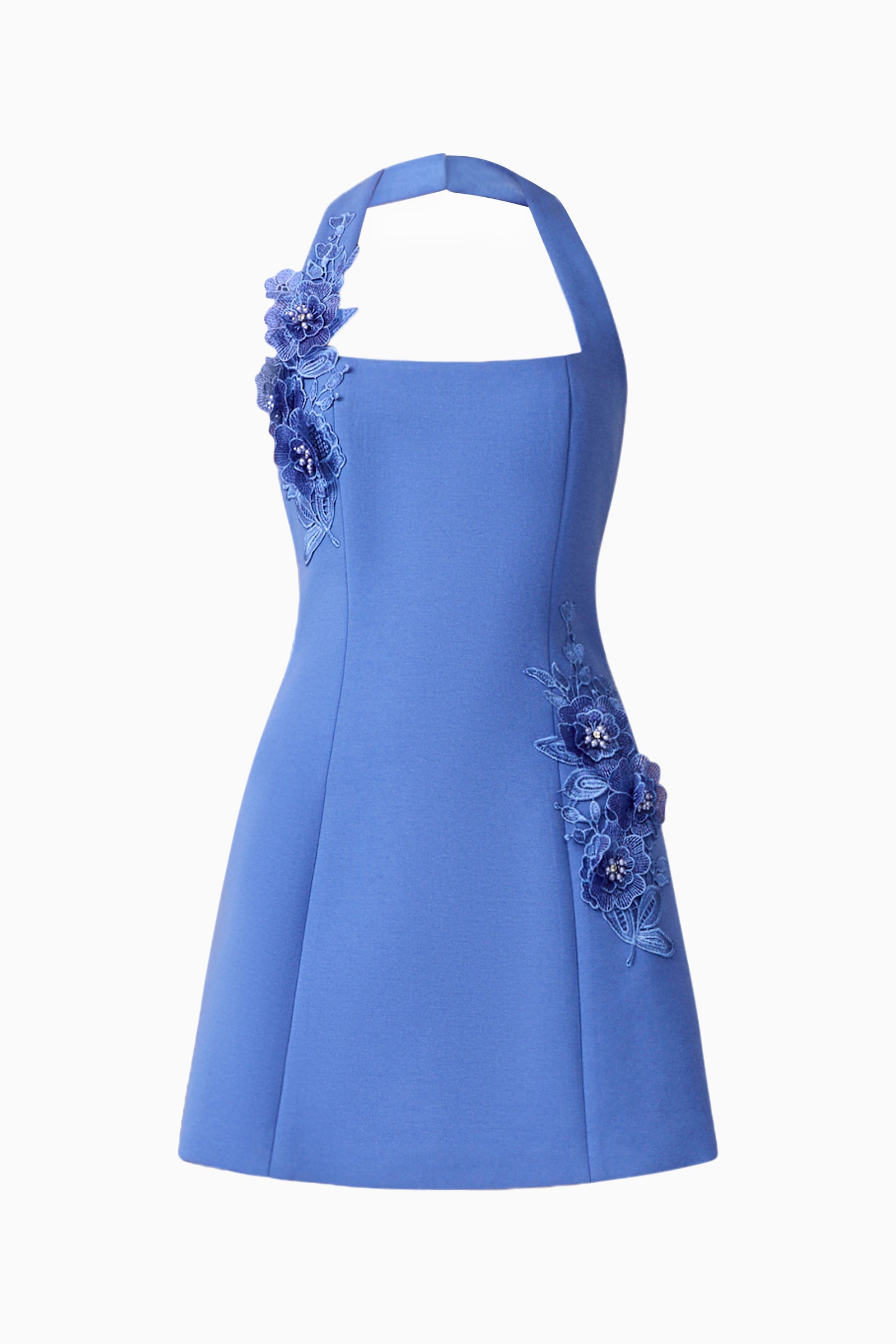 elliatt blue mini dress Talitha Halter in Cornflower Size:12 -18 months special occasions 2000's Style – Boogzel while the slim fit