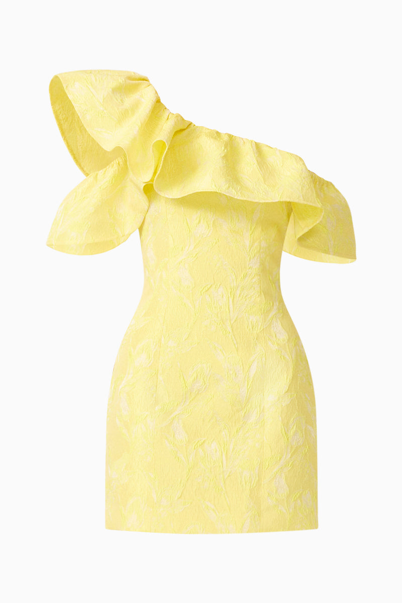 zoella yellow off the shoulder mini dress Luella One in Wood:Maple w/ Walnut Accents Summer Long-Sleeve Dresses | shoulder sleeves womens fashion
