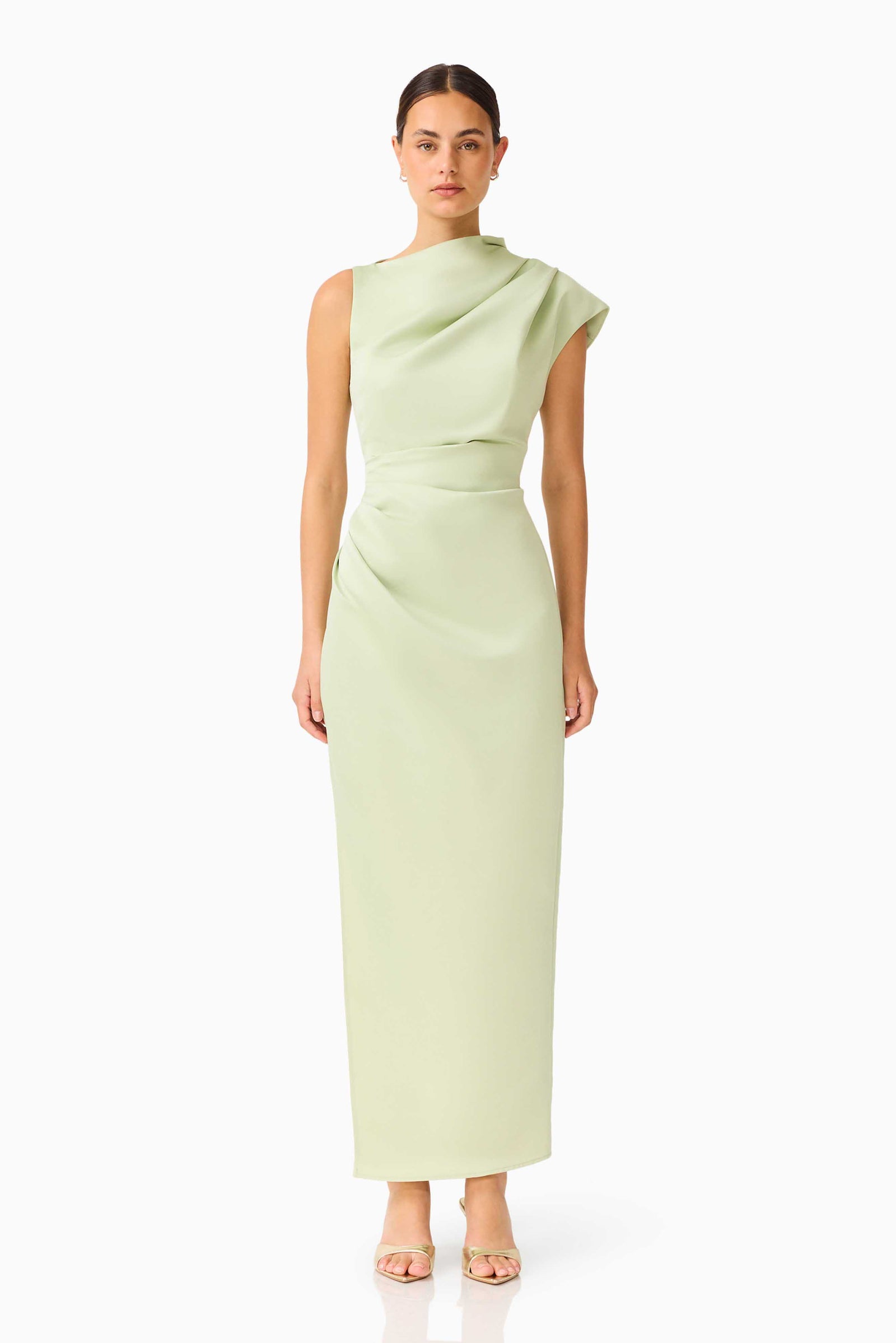 elliatt coralie maxi dress Coralie Maxi Gown in Blue  Elliatt