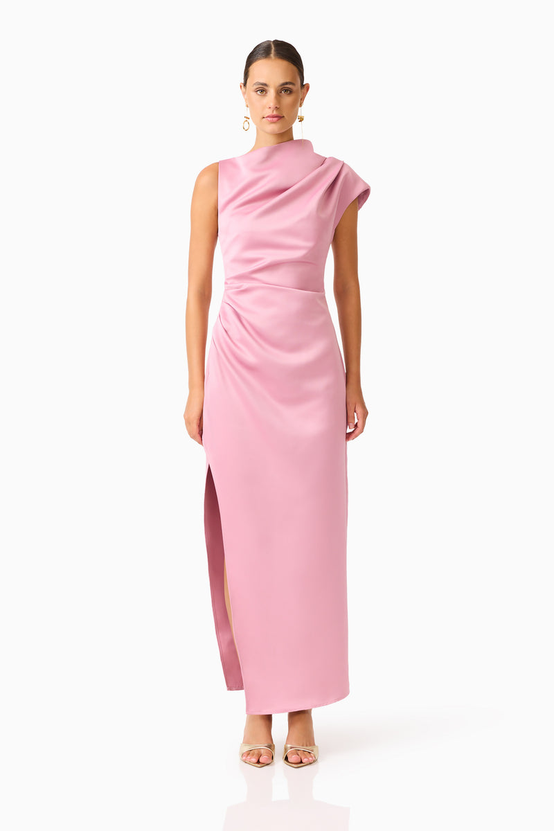 Coralie Maxi Gown in Pink