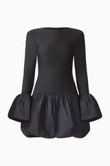 Ghost Mannequin shot of Theodora Long Sleeve Mini Dress