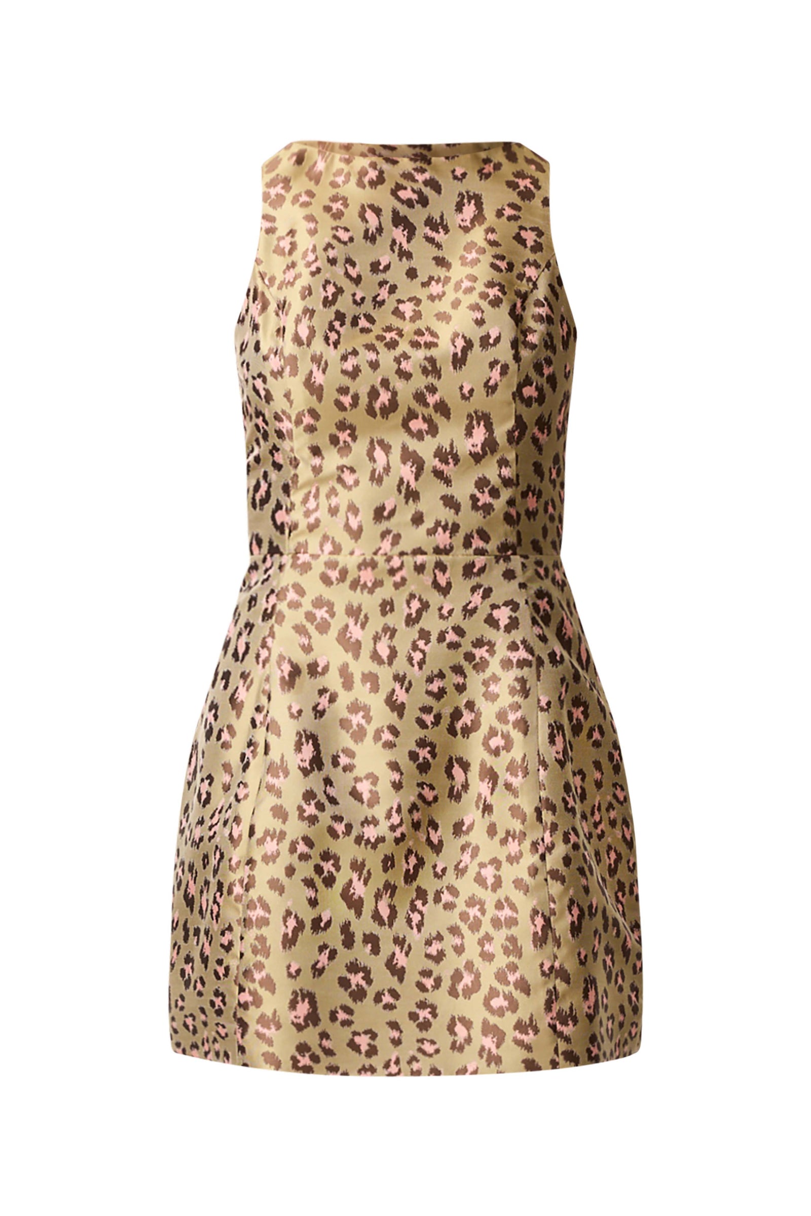 Elara Tulip Mini Dress in Leopard Print – Elliatt