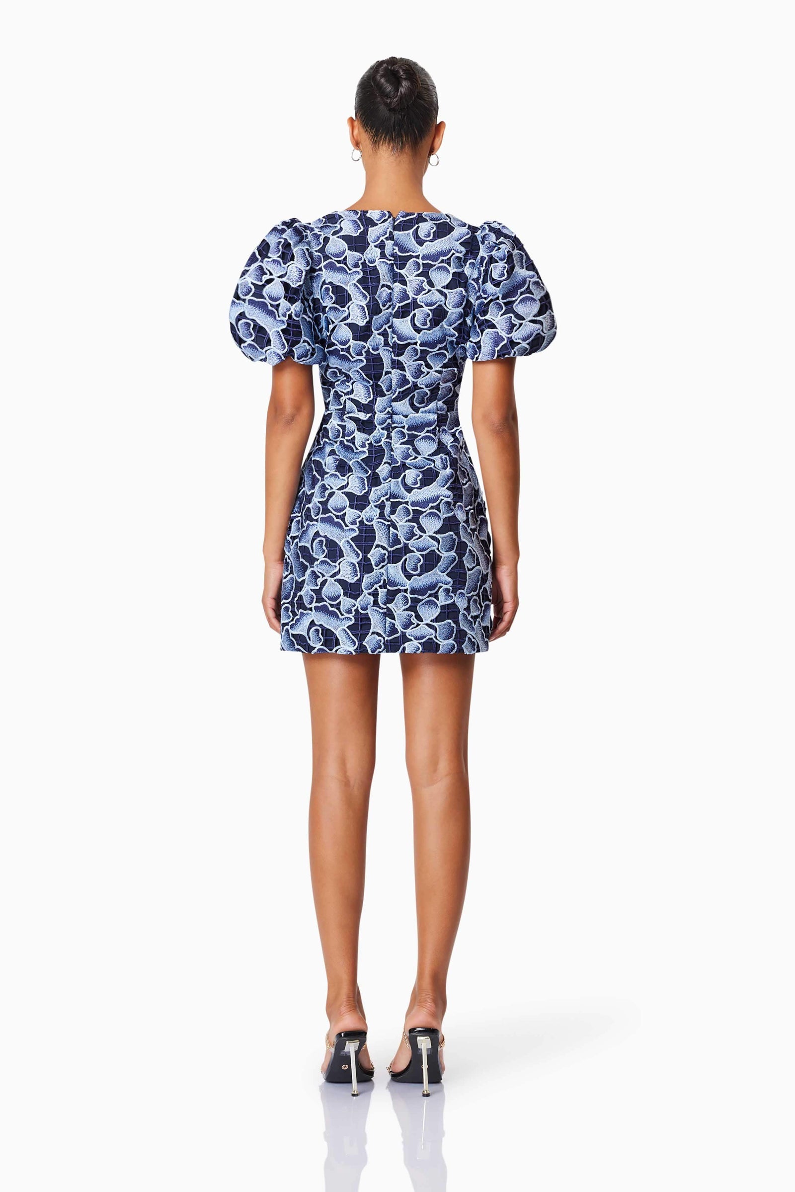 Mila Eventwear Mini Dress - Blue - XXS