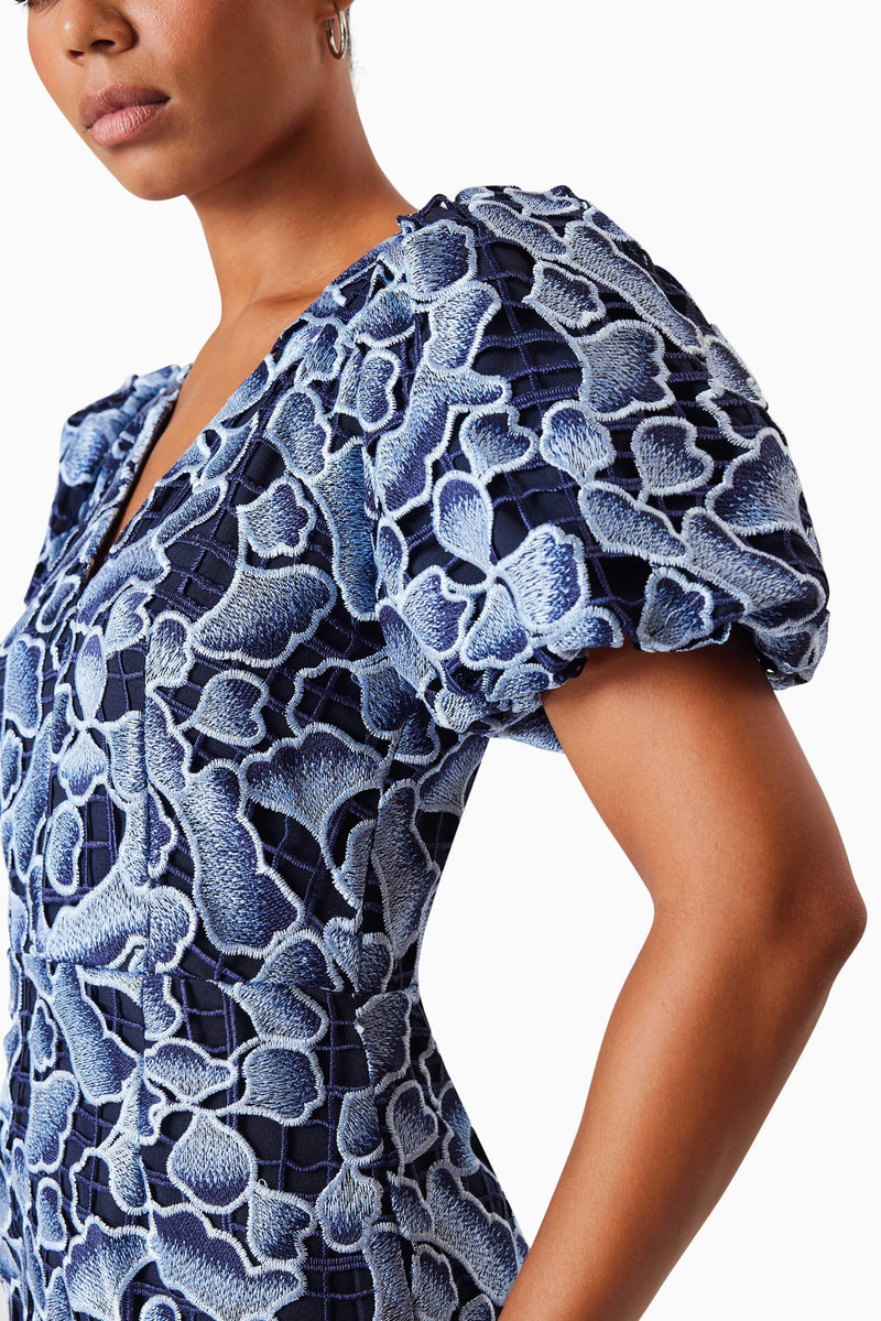 Mila Eventwear Mini Dress In Blue Elliatt Mila Eventwear Mini Dress In Blue Elliatt