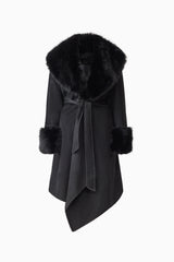 The Aria Jacket in Black ghost shot
