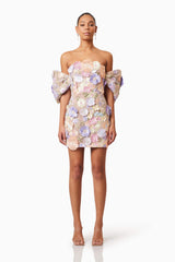 april embellished mini dress Mewsmews April Embellished Dress Review
