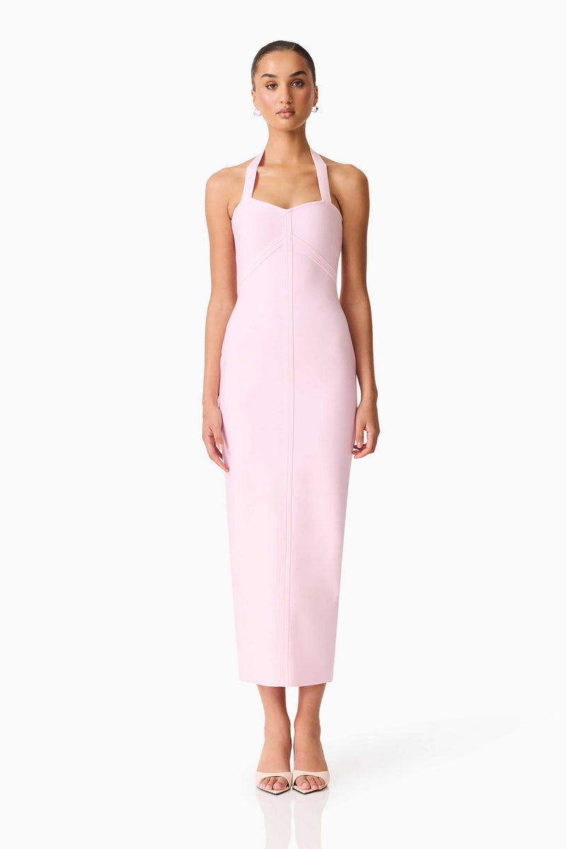 marla midi dress Marla Halter Gown - Pink - XXL
