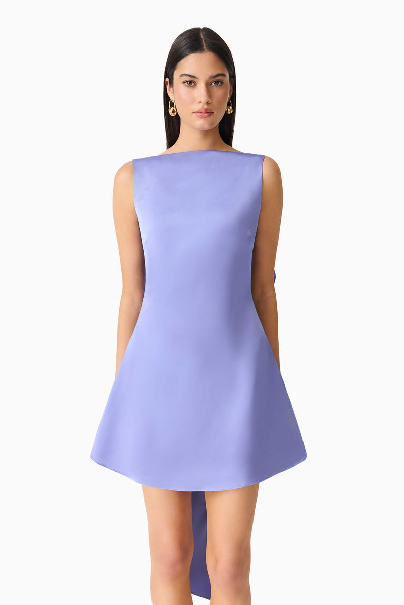 Jacinta Shift Mini Dress - Blue - M