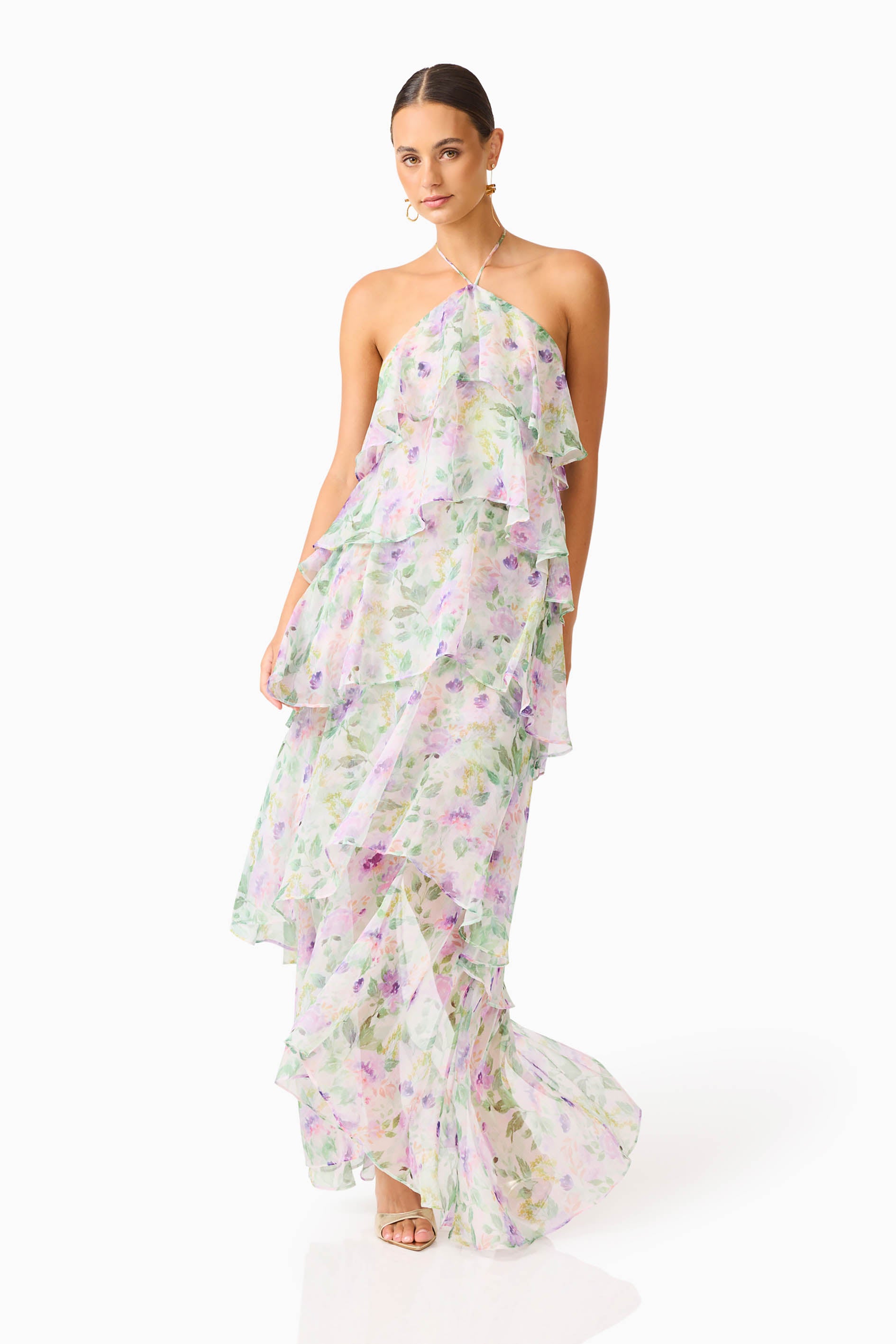 Maribel Midi Cocktail Dress - Jade main image 1