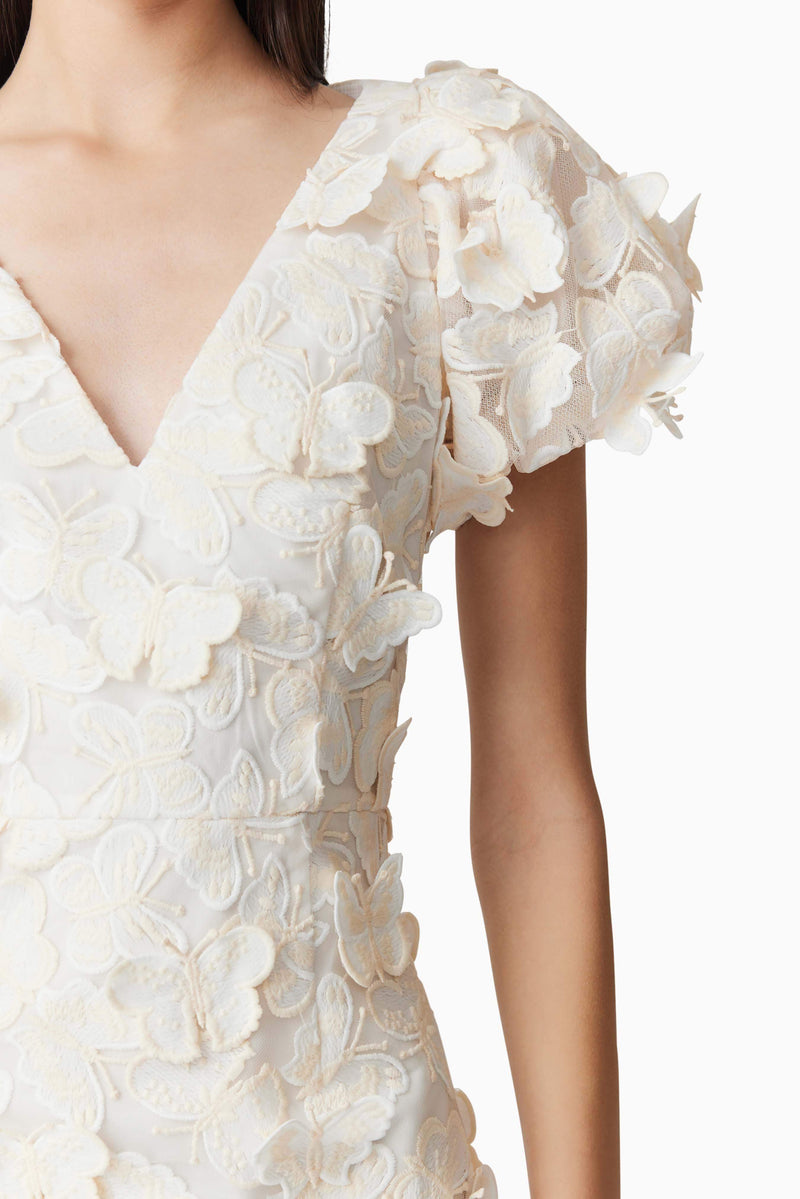 Scarlett Butterfly Mini Dress in White – Elliatt Scarlett Butterfly Mini Dress in White – Elliatt