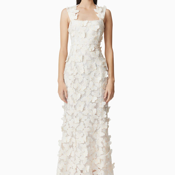 elizabeth scarlett white ruched shell print christine midi dress Elizabeth Scarlett White Ruched Shell Print Christine Midi Dress
