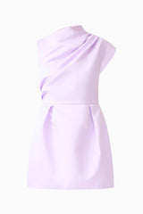 Marissa Mini Dress in Purple ghost shot
