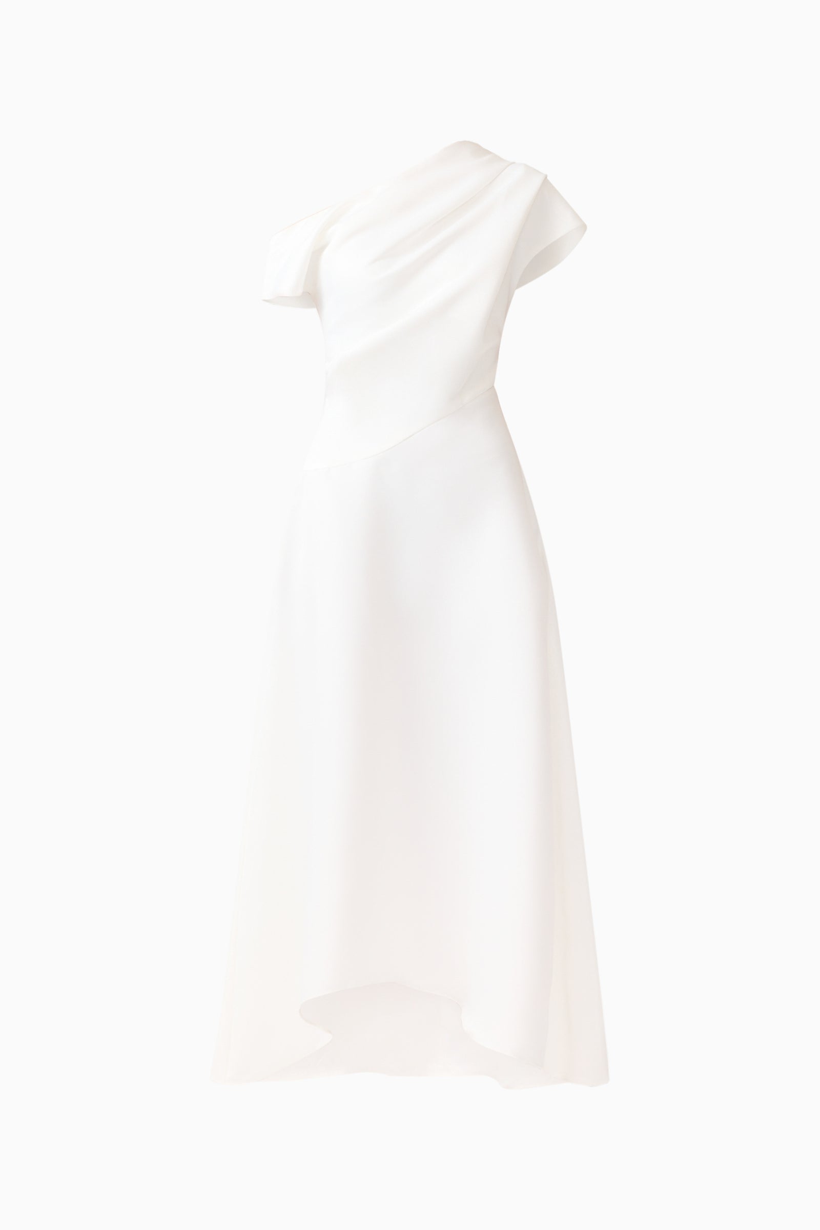 elliatt marissa mini dress Marissa One Shoulder Gown in White