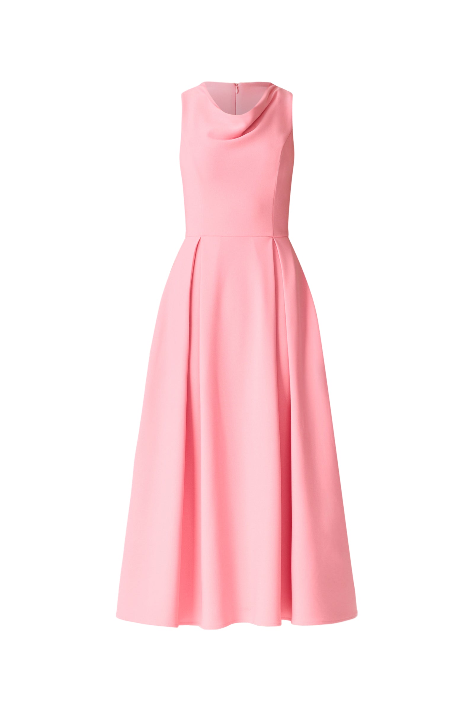 Risa Cowl Neck Gown Dress in Bubblegum Pink Elliatt Risa Cowl Neck Gown Dress in Bubblegum Pink Elliatt