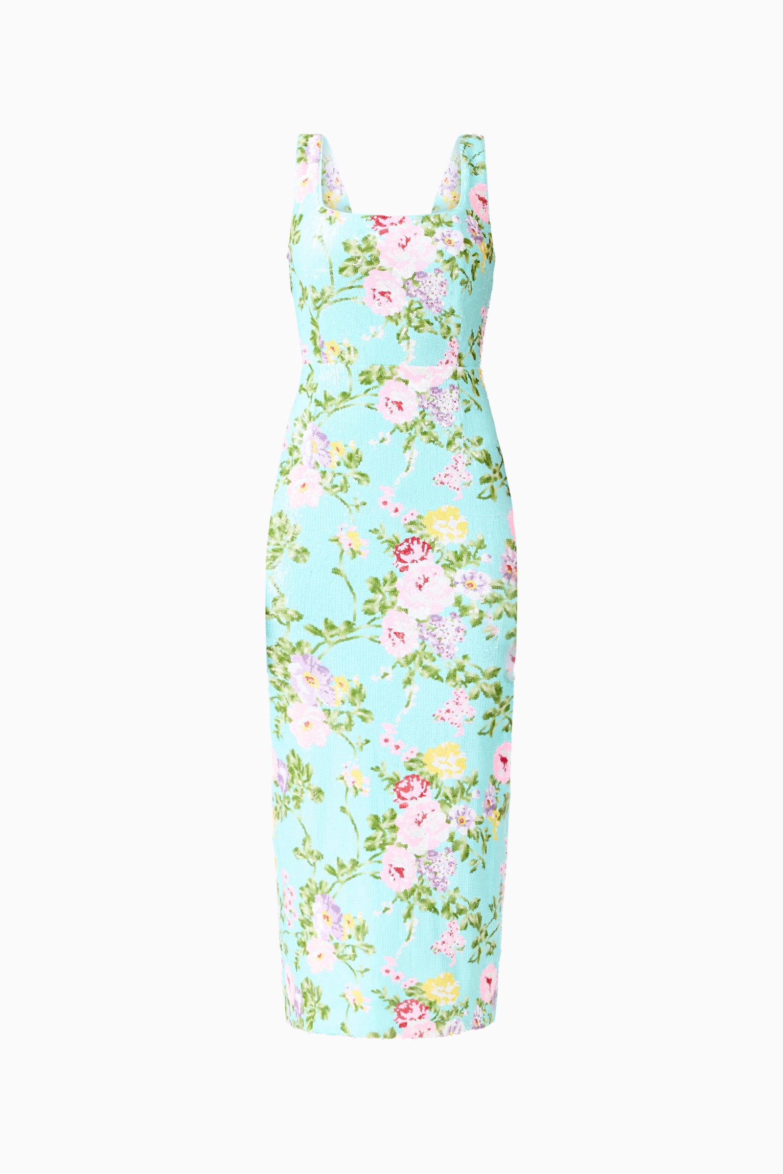 vinyles midi dress in mint elliatt Vinyles Midi Dress