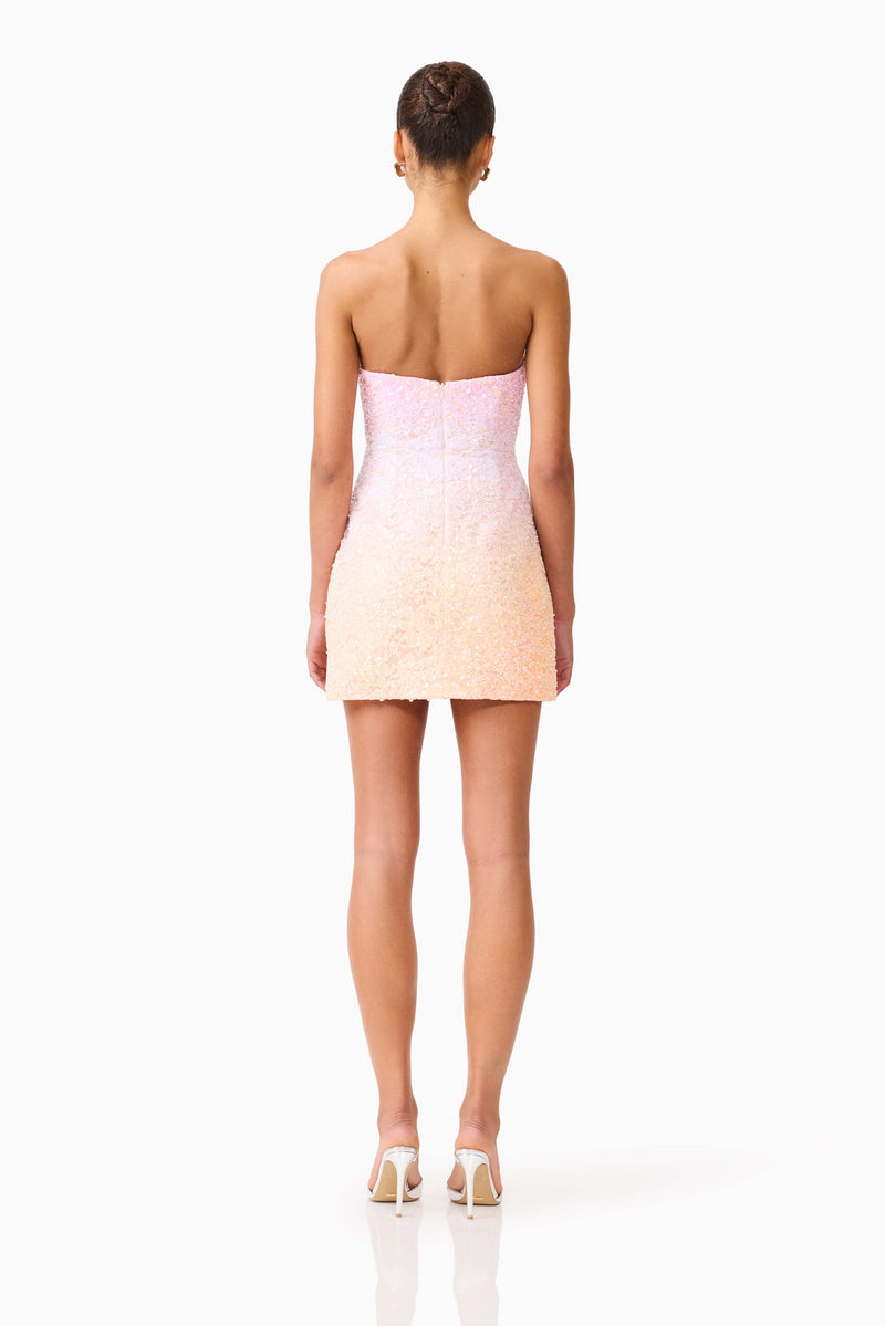 ELLIATT Lumira Strapless Mini Dress Pink / S ELLIATT Lumira Strapless Mini Dress Pink / S
