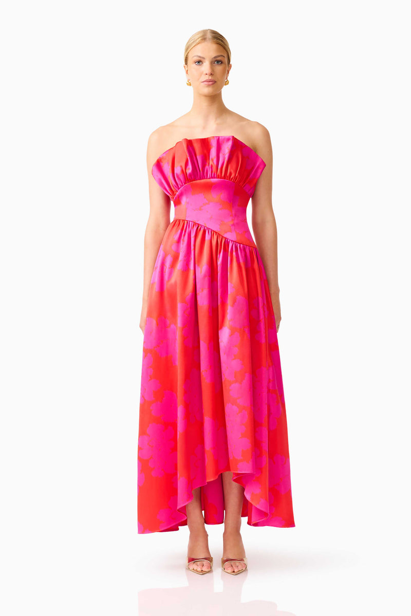 chinese dress ladies Elliatt Laurel Sleeveless Maxi Dress in Red XL/AU14 main image 0