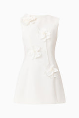 Reina Applique Mini Dress Dress White ghost shot