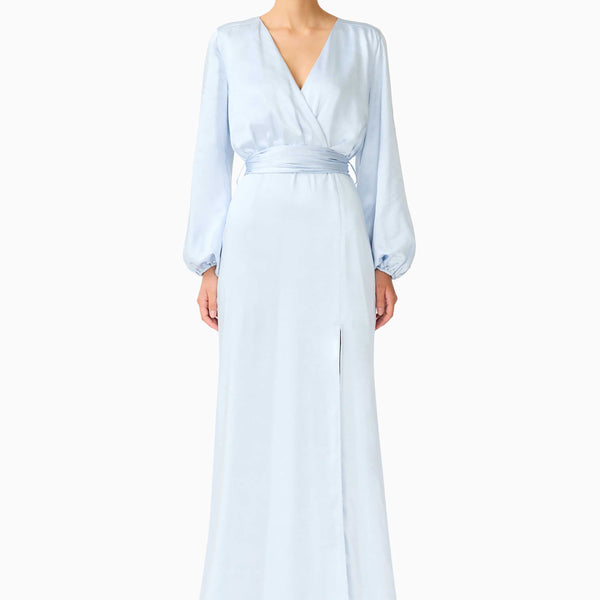 Maid Of Honor Blue Modest Bridesmaid Steel Blue Bridesmaid Dresses Long Blue Bridesmaid Maid Of Honor Dresses Elliatt