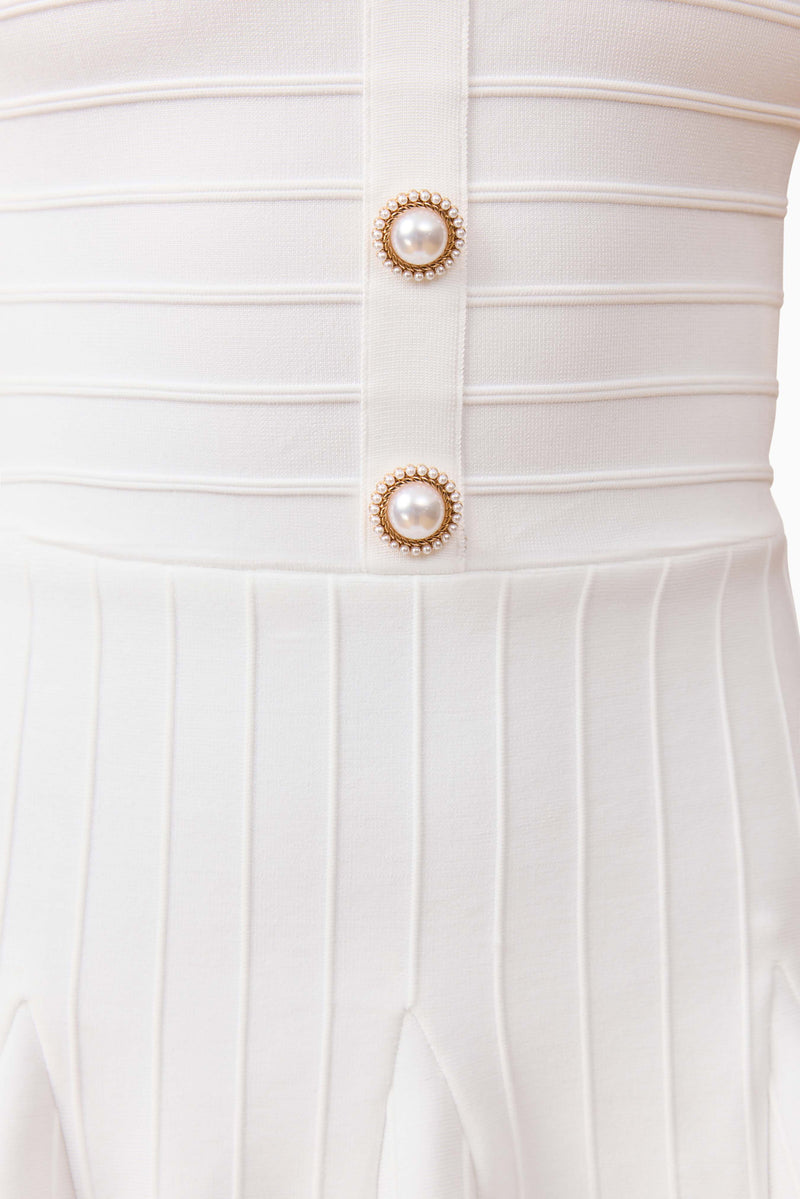 Fiona Mini Dress in White