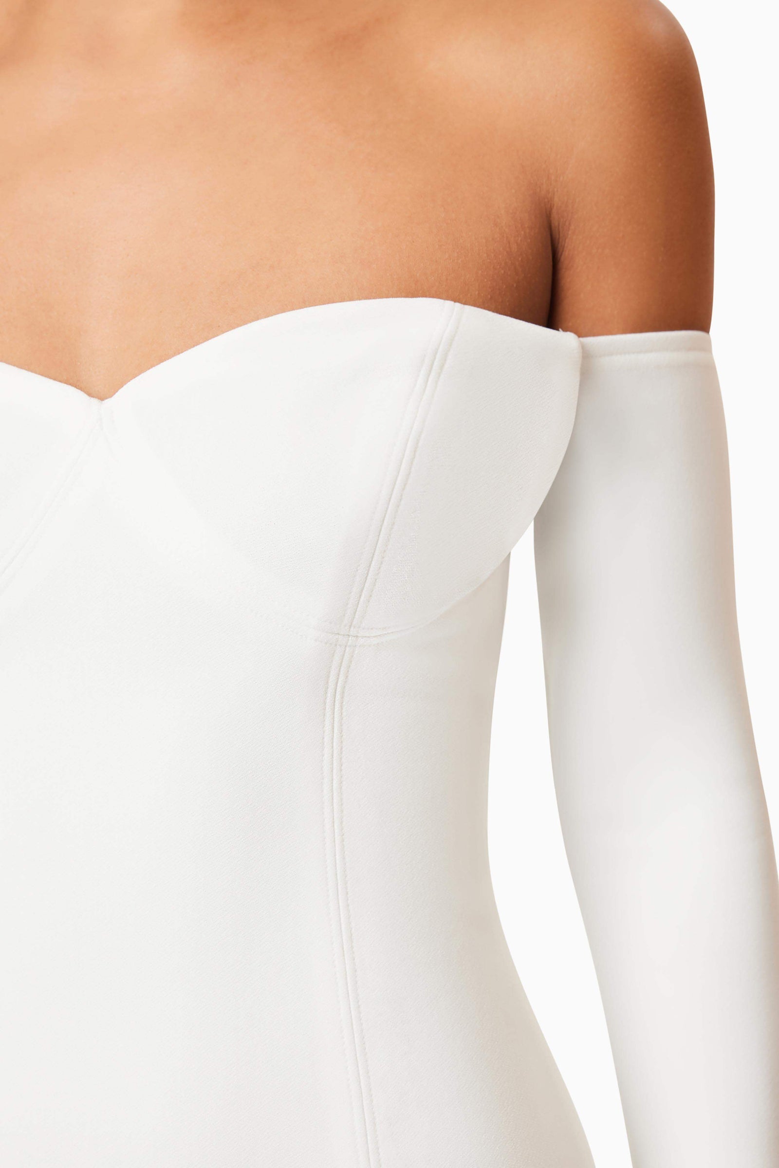 janelle party mini dress in white Janelle Mini Dress In White