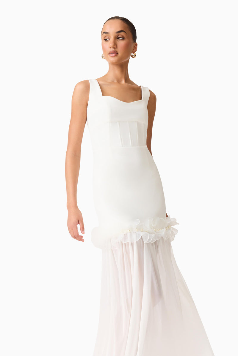 sia bridal shower dress Sia Dress Full (24-in) / Princess slit (shown) / Open V Back (shown)