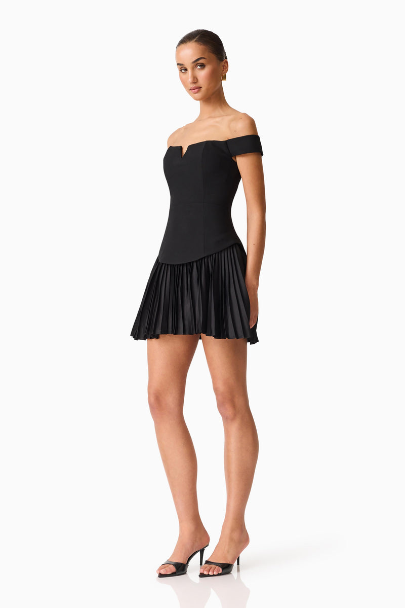 strapless open back dress One Shoulder Mini Dress main image 0