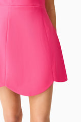 Noralyn Strapless Mini Dress in Pink detailed shot