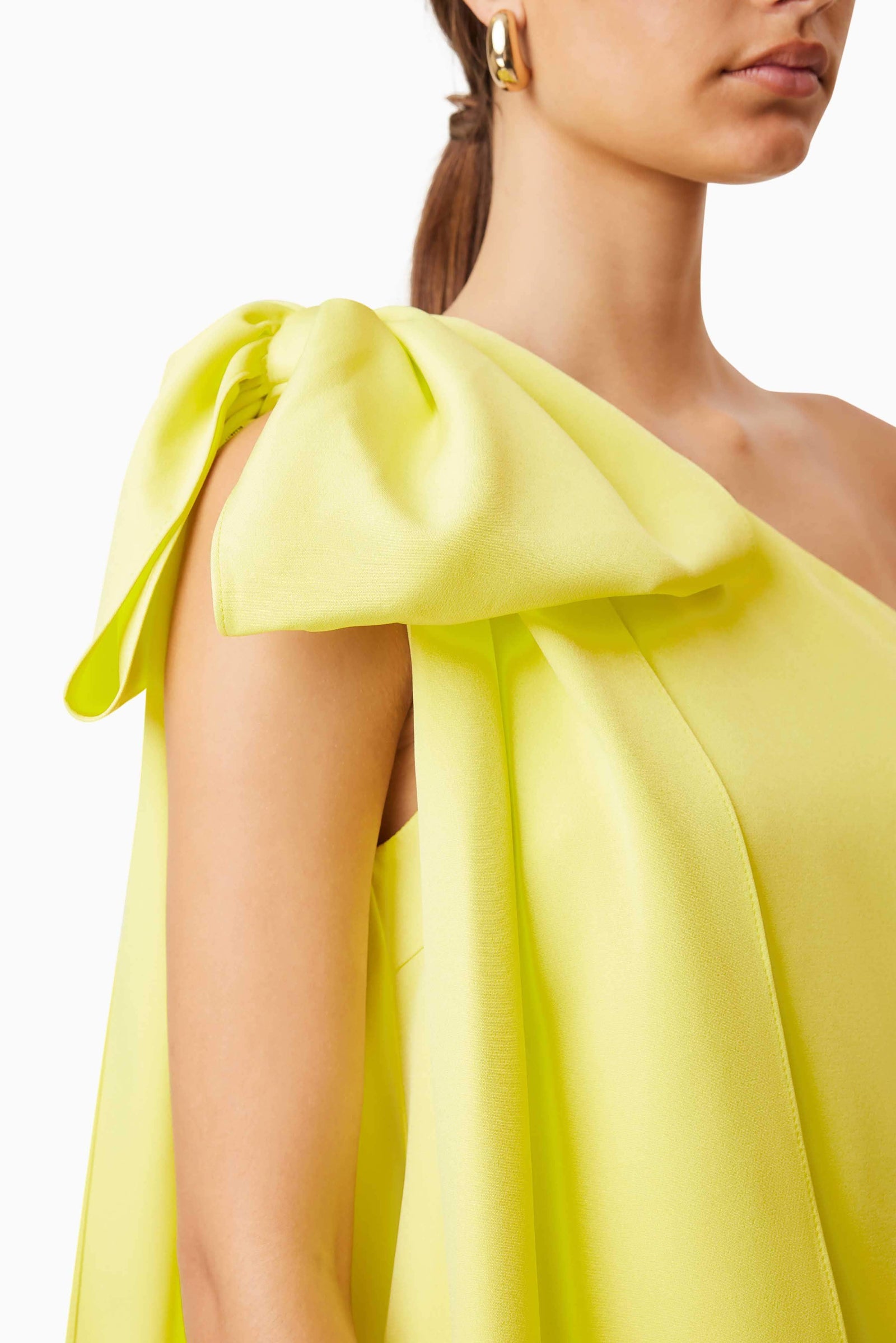 Kennedy Mini Party Dress In Yellow – Elliatt