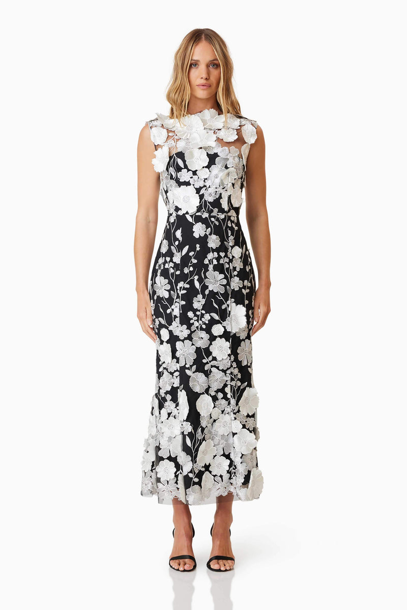 elliatt selene cocktail midi dress blue Elliatt Selene Midi Dress In Blue