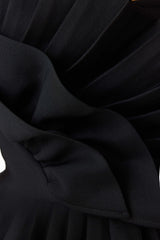 Orelia Pleated Top in Black