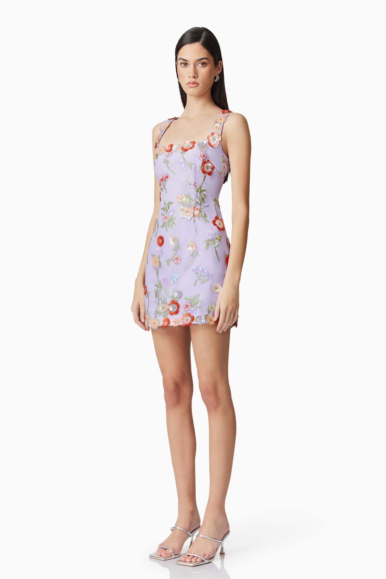 Naya Mini Dress in Purple Elliatt Naya Mini Dress in Purple Elliatt