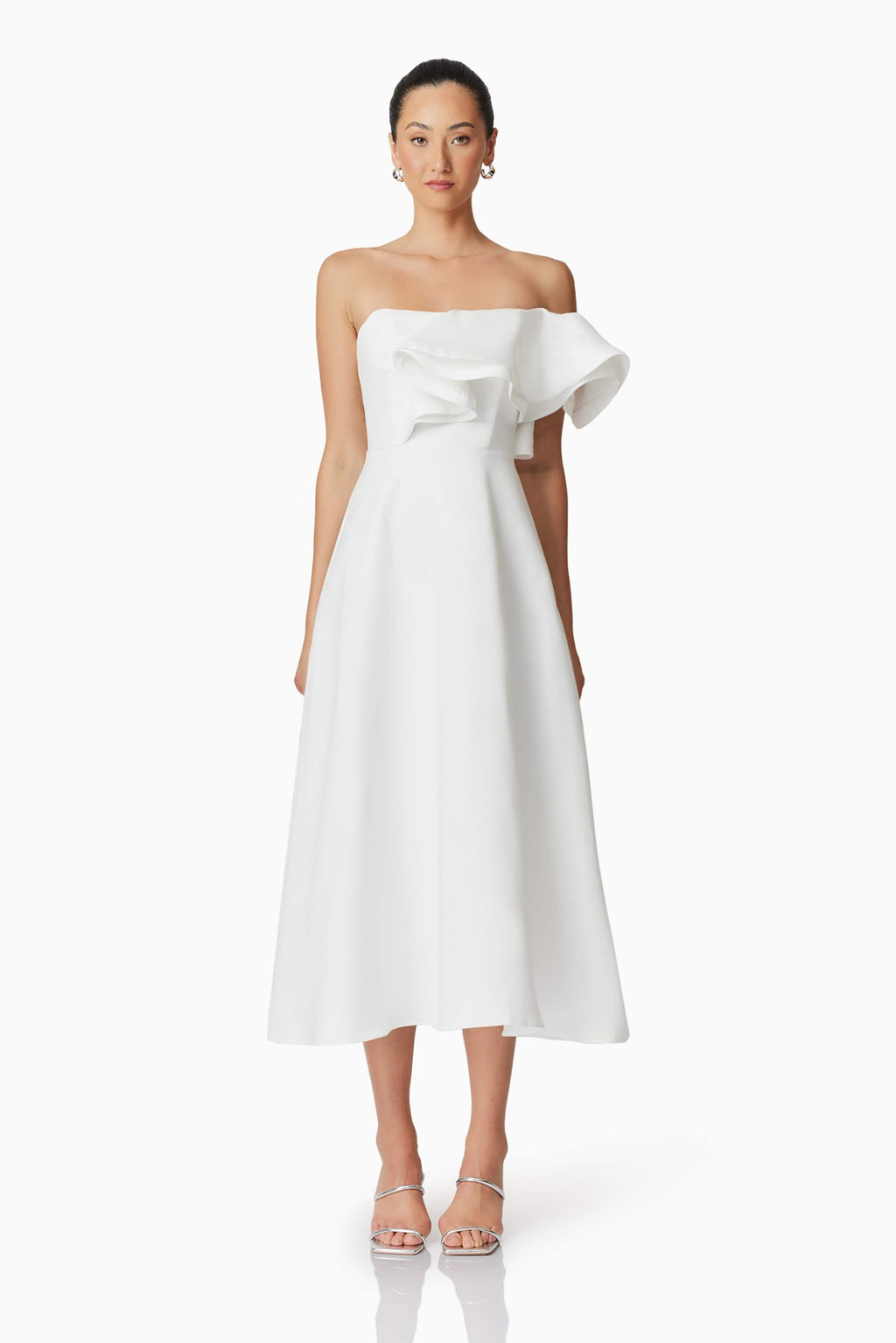 elliatt celia mini dress Celia Midi Dress in White