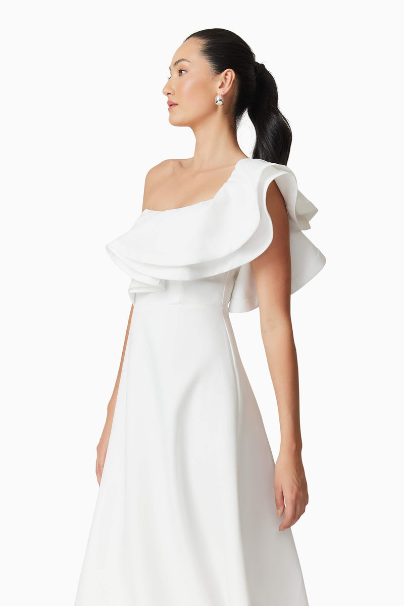 celia midi dress SIMONMILLER Celia Knit Dress In Multi Color Rib S / Multi Color Rib