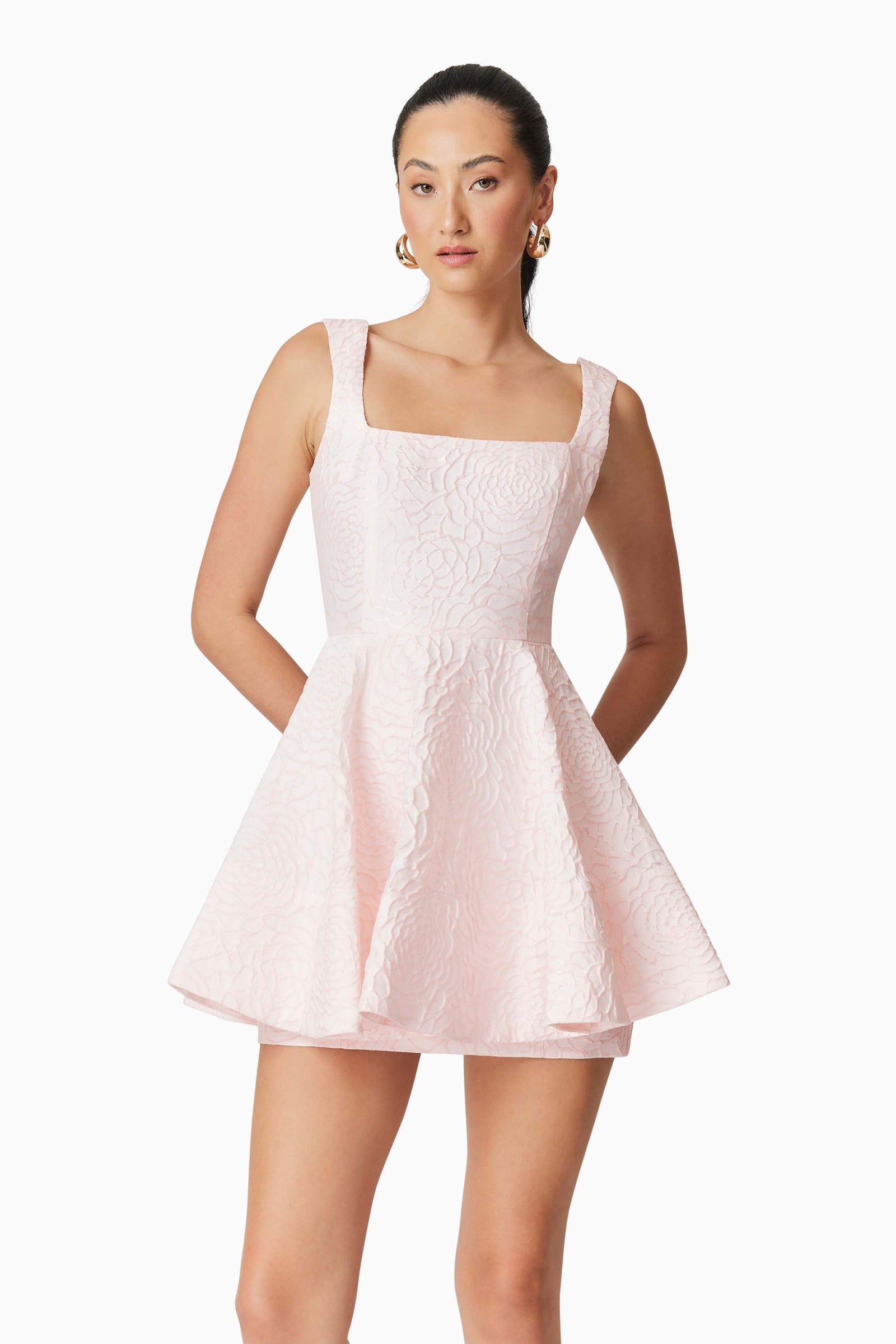 elliatt rose mini dress Deanna Mini Dress in Pink