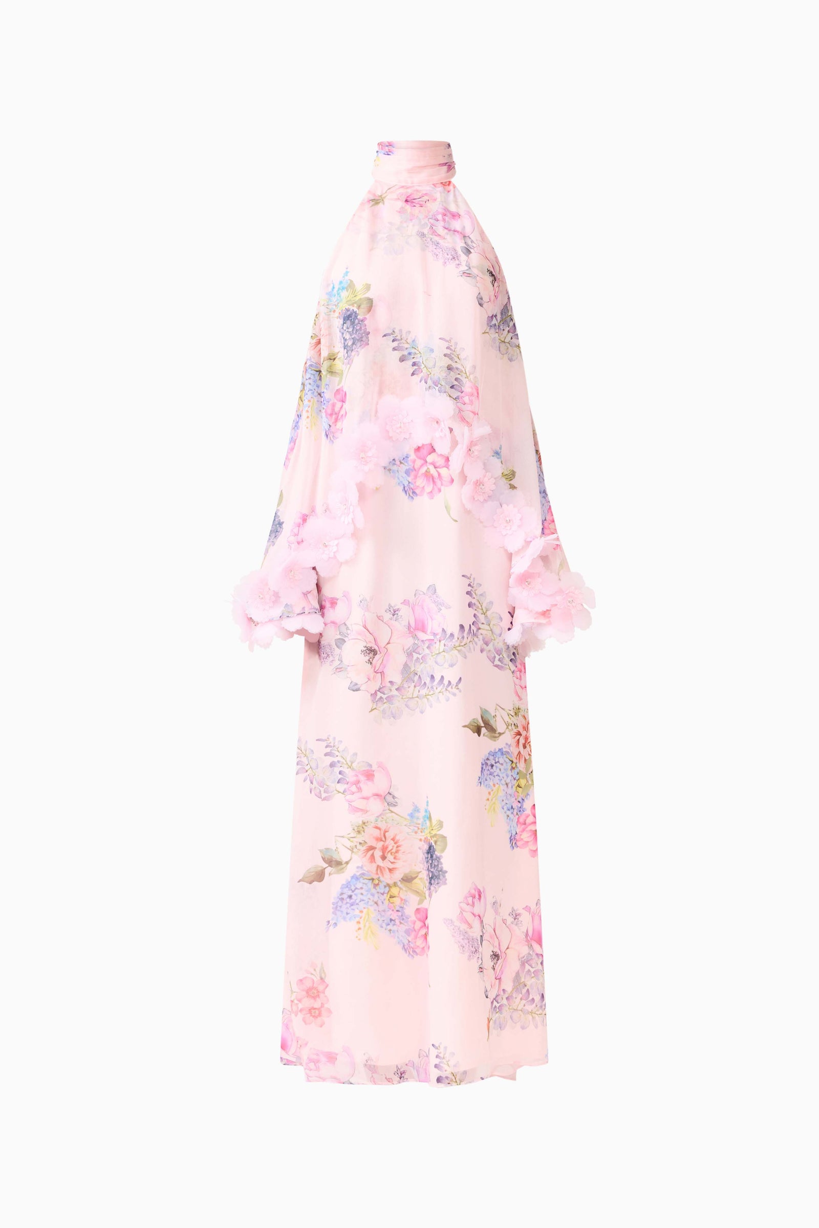 elliatt pink tiered dress Elliatt Tiered Pink Gown by ELLIATT