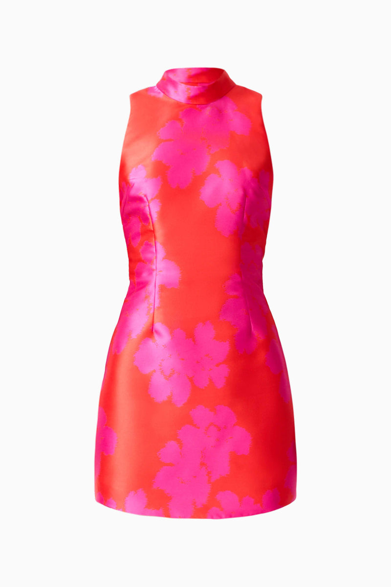 Sunbeam Mini Dress in Pink & Red  Elliatt