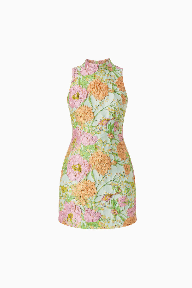 elliatt sunbeam mini dress Sunbeam Mini Dress In Green Floral