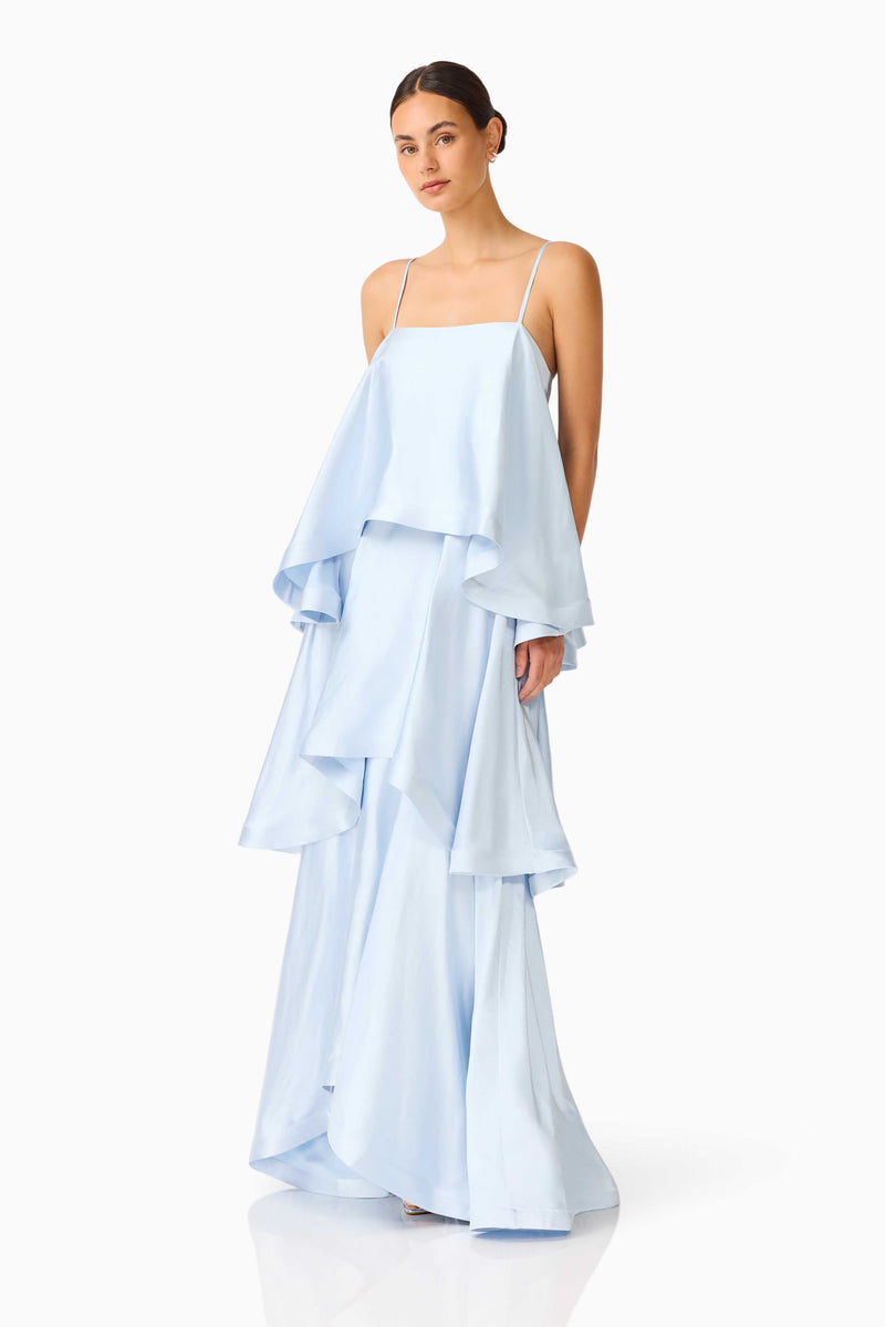 english maxi dress Brooks Avenue Women's Haven Halter Neck Maxi Dress