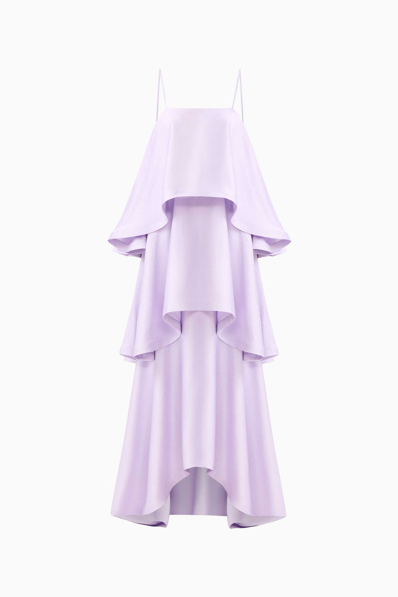 chinese dress ladies Tilly Tiered Maxi Dress in Purple – Elliatt