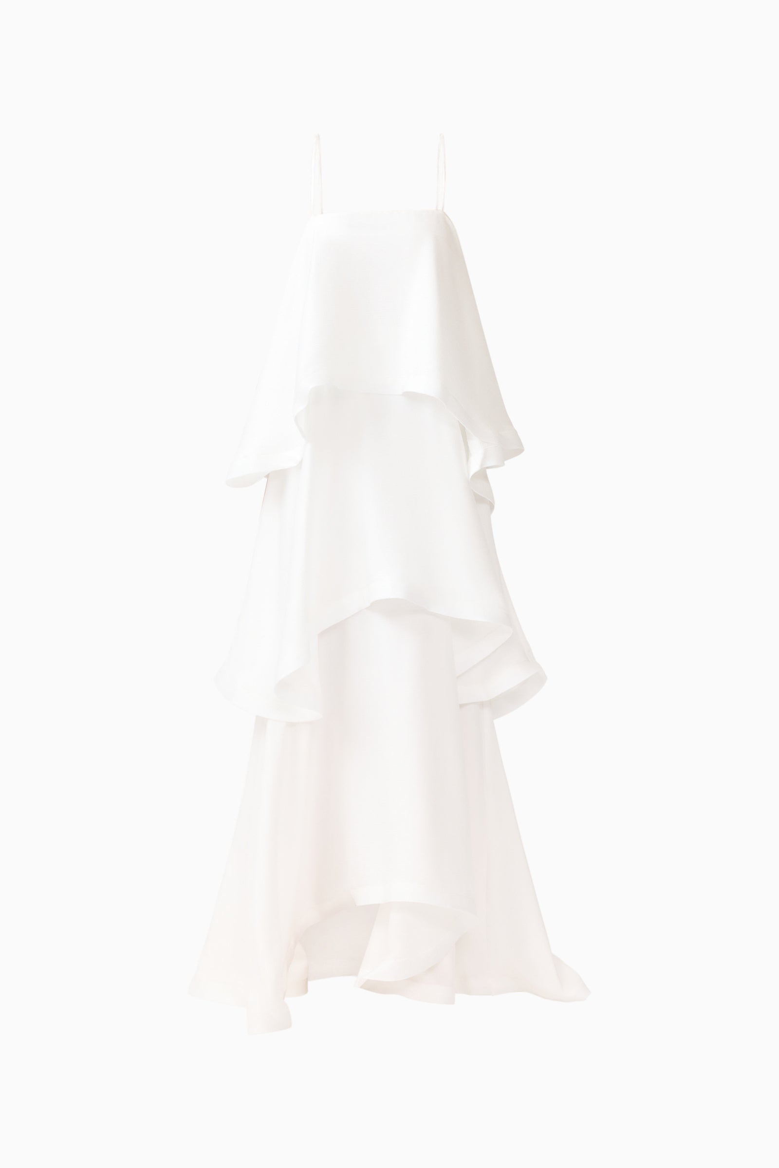 elliatt tilly tiered maxi dress in white Tilly Tiered Maxi Dress in White