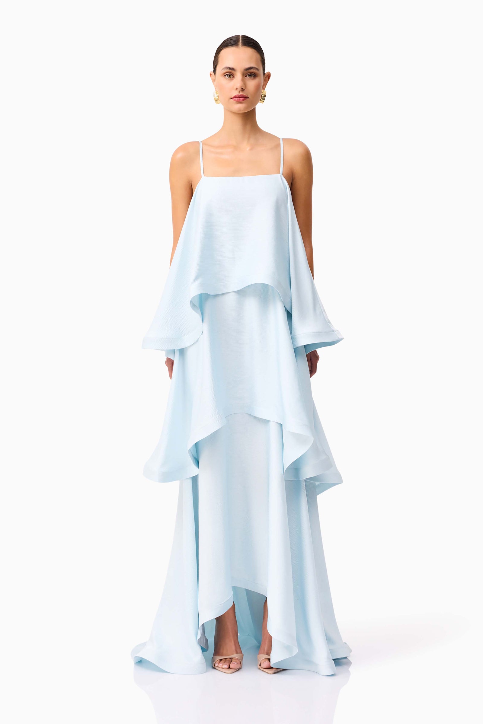 titta maxi dress Tilly Tiered - Blue - XXL Package:Clothing (free skirt support) line maxi skirt adorned Related:My Sweet Midi Shirt Dress Joanie Knit Dress 3/4