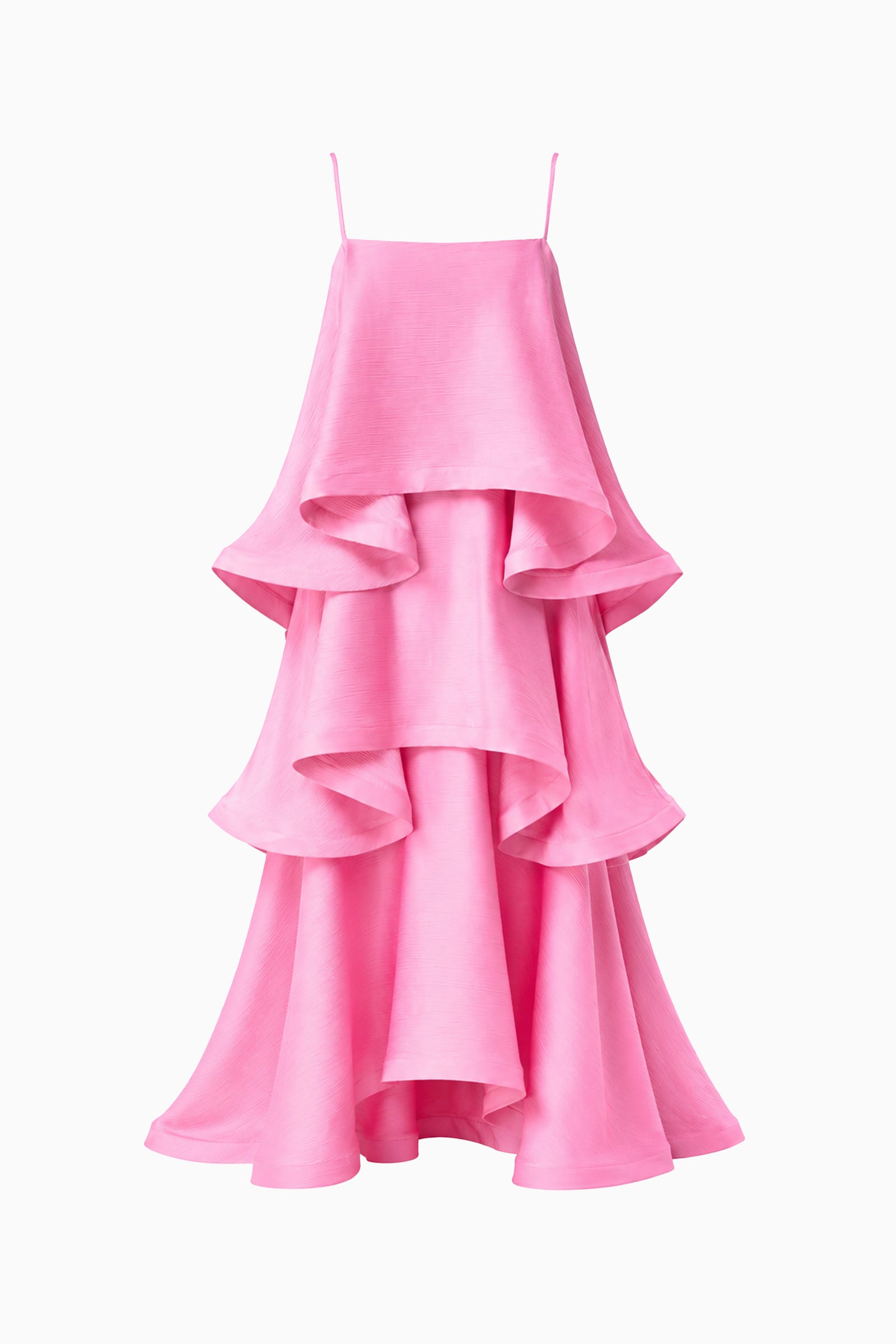 elliatt pink dress Tilly Tiered Maxi Dress in Pink – Elliatt