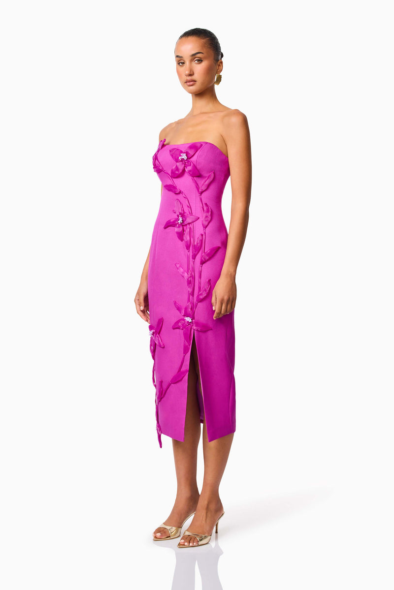 elliatt purple flower dress Elliatt Purple floral Dress by Elliatt
